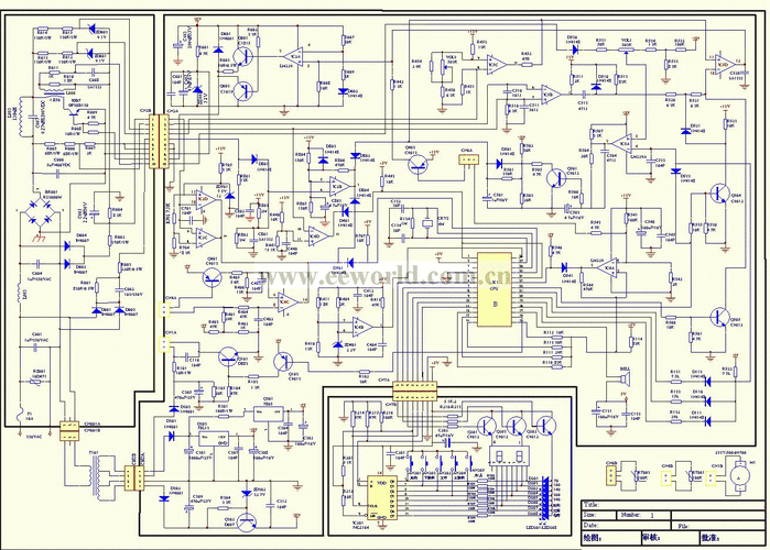 海尔电磁炉电路图（海尔ch2009电磁炉电路图）