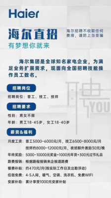 重庆海尔电能工业园网页（重庆海尔工业园招聘信息网）