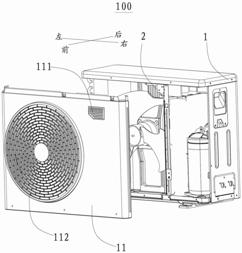 美的空调室外机结构图（美的空调室外机结构图片大全）-图2